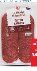 Z lásky k tradícii Nitran saláma