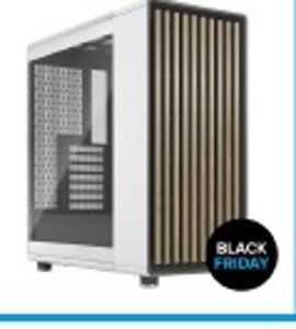 Case FRACTALDESIGN North Chalk White Tempered