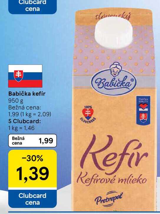 Babička kefír 950 g