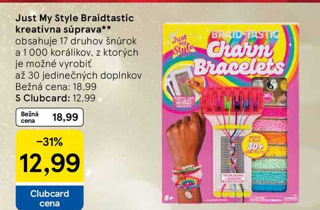 Just My Style Braidtastic kreatívna súprava