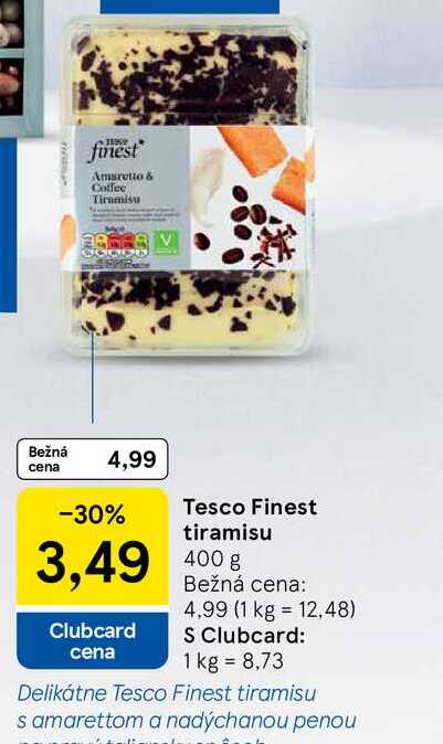 Tesco Finest tiramisu 400 g