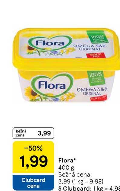 Flora 400 g 