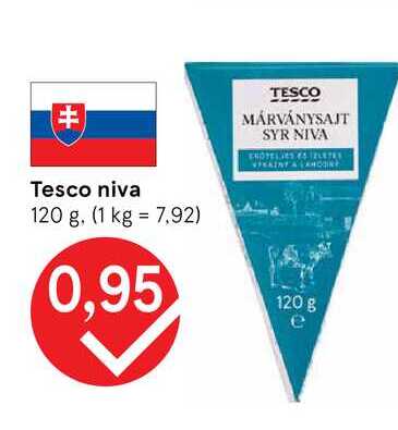 Tesco niva 120 g
