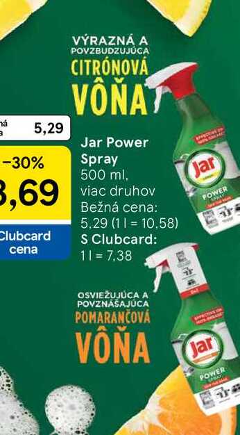 Jar Power Spray 500 ml