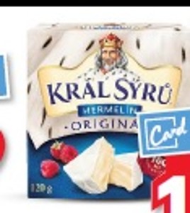 Král Sýru Hermelín Mäkký zrejúci syr