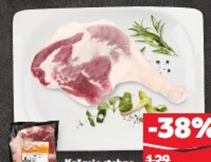 Kačacie stehno s kosťou a kožou