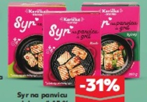 Karička Syr na panvicu