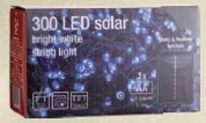 Svetelná solárna reťaz