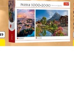 Trefl 1 000 + 2 000 puzzle