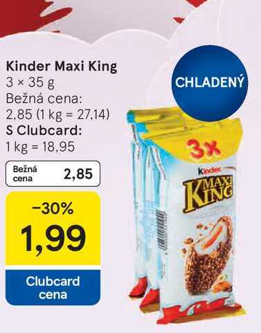 Kinder Maxi King 3 x 35 g 