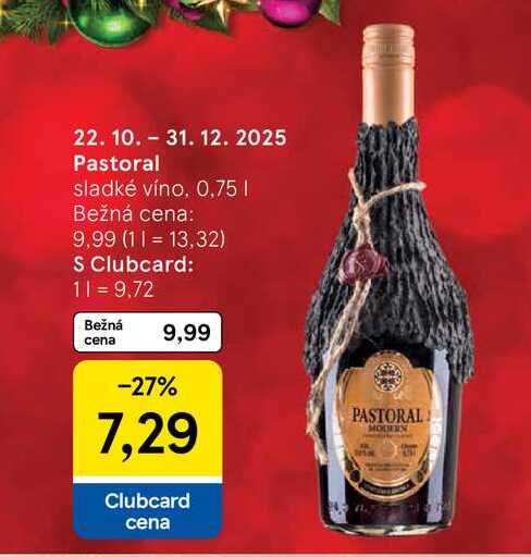 Pastoral sladké víno, 0,75 l