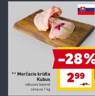 Morčacie krídla 1kg