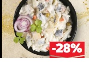 Rybací šalát v majonéze