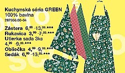 Kuchynská séria GREEN - Obliečka