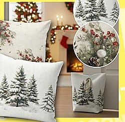 Textilná séria TRADÍCIA a ZIMNÝ LES - Tesnenie