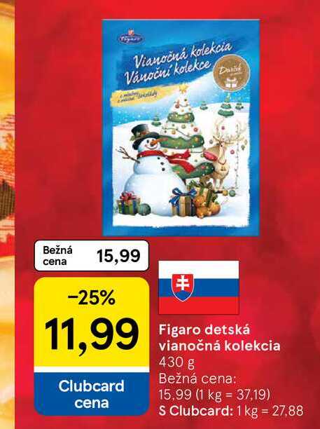 Figaro detská vianočná kolekcia 430 g 