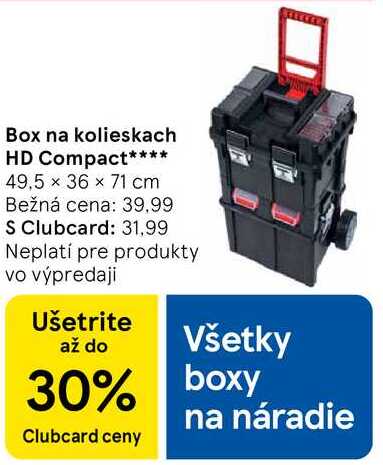 Box na kolieskach HD Compact