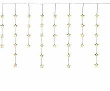 LED SVETELNÝ ZÁVES S HVIEZDAMI