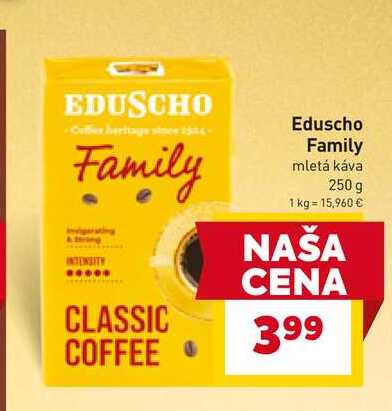Eduscho Family mletá káva 250 g 