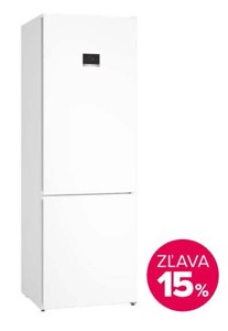 Chladnička s mrazničkou Bosch Serie 4 KGN497WDF PerfectFit