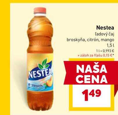 Nestea Peach 1,5 l