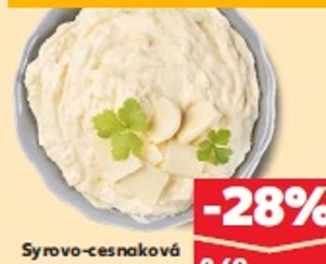 Cesnaková nátierka so syrom