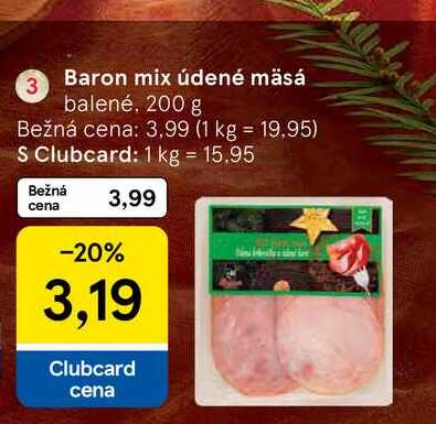 Baron mix údené mäsá balené 200 g