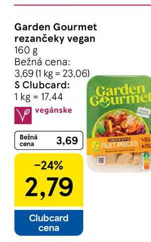 Garden Gourmet rezančeky vegan 160 g 