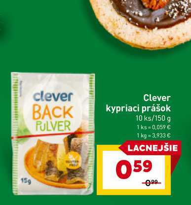 Clever kypriaci prášok 10 ks/150 g 