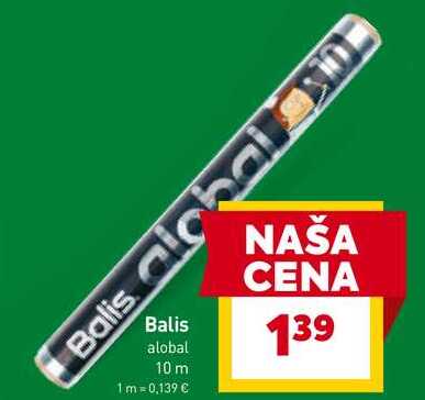 Balis alobal 10 m