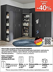 Univerzálny program MULTIRAUMKONZEPT - Skriňa