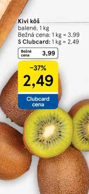 Kivi kôš balené, 1 kg 