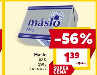 Maslo 82% 250 g