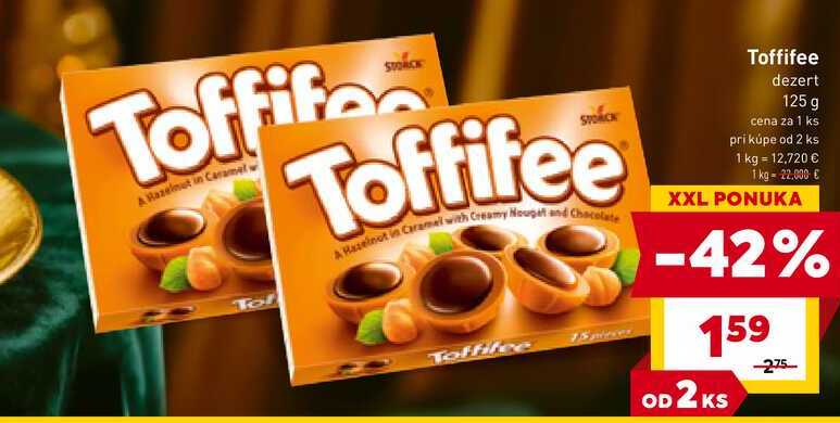 Toffifee dezert 125 g 