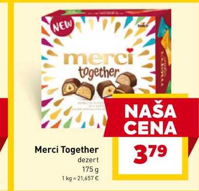 Merci Together dezert 175 g