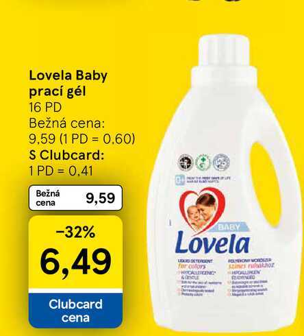 Lovela Baby prací gél 16 PD 