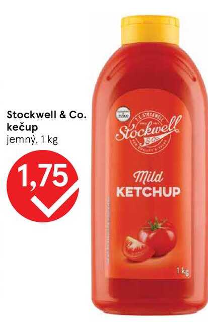 Stockwell & Co. kečup jemný, 1 kg