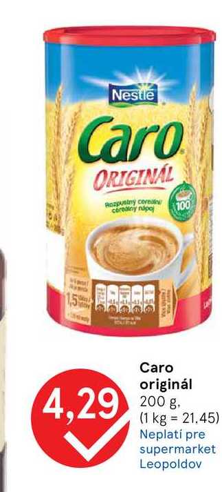Caro originál 200 g