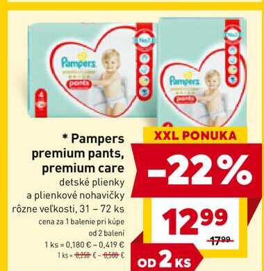 Pampers premium pants