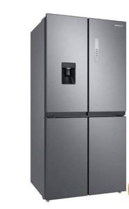 Americká chladnička Samsung RF48A401EM9/EO strieborná