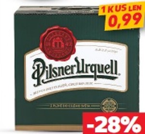 Pilsner Urquell Svetlé pivo
