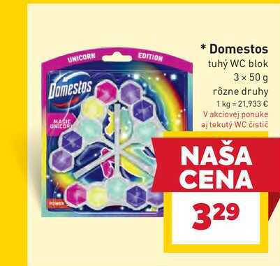 Domestos tuhý WC blok 3 x 50g 