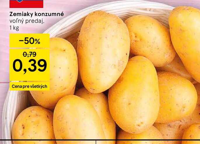 Zemiaky konzumné 1 kg