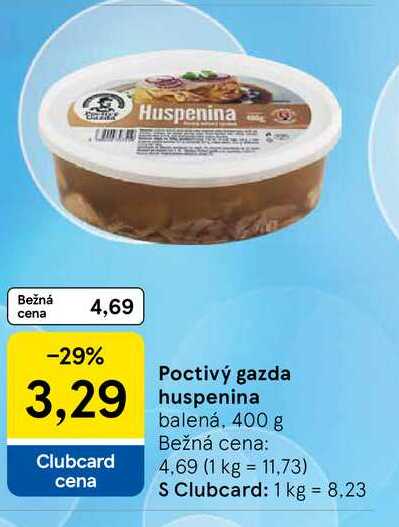 Poctivý gazda huspenina balená, 400 g