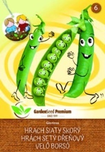 HRACH SIATY DREŇOVÝ GLORIOSA (PISUM SATIVUM L. CONVAR. MEDULLARE)