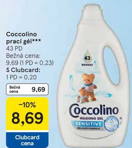 Coccolino prací gél 43 PD 