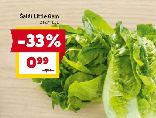 Šalát Little Gem 2 ks