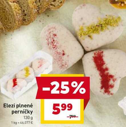 Elezi plnené perníčky 130g