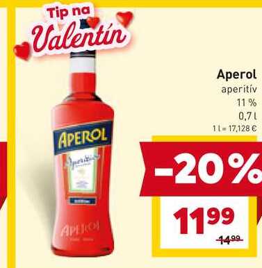 APEROL 11% 0,7l