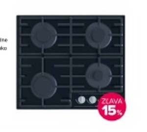 Plynová varná platňa Mora VDP 645 GB7 čierna